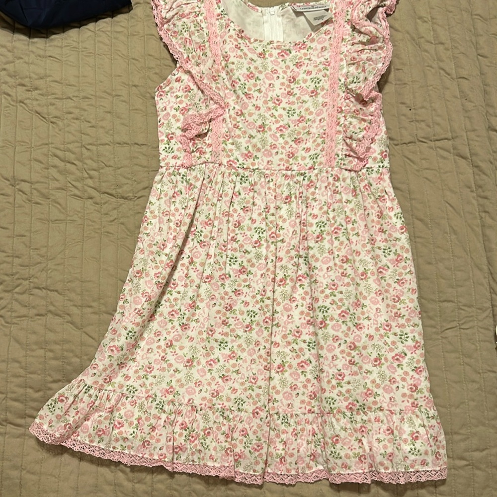 American Girl Love Shack Floral Sleeveless Dress